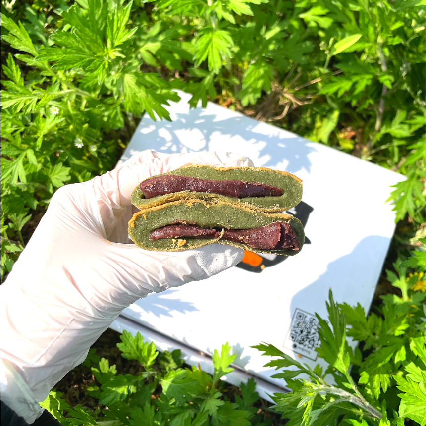 대월떡집 대통령표창 콩 쑥개떡 쑥찹쌀떡 쑥콩떡 떡 60gX28개(1.68kg)