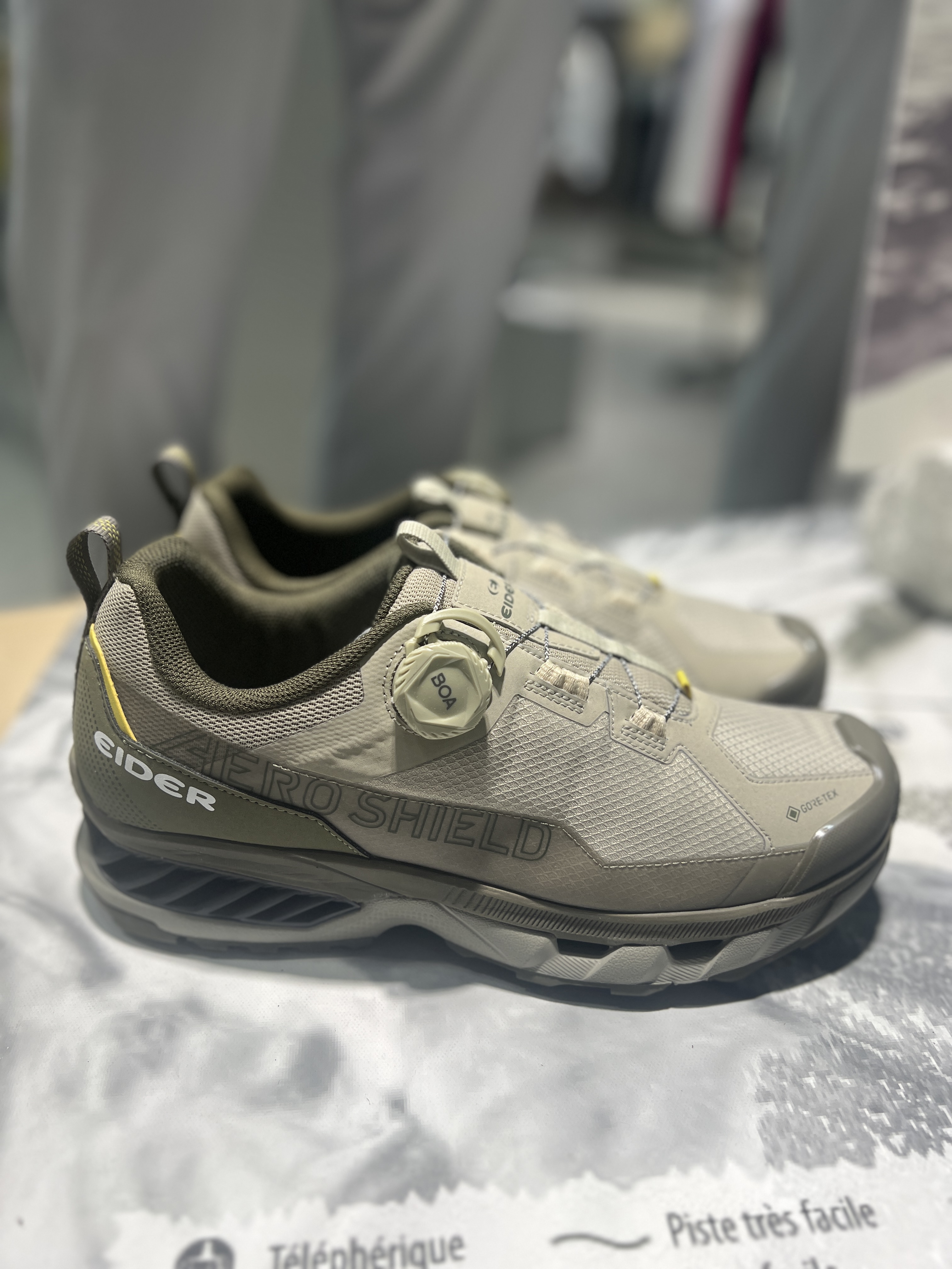 아이더 고어텍스 트레킹화 등산화 퀀텀 에어로쉴드 23G20 - 상세 이미지 3