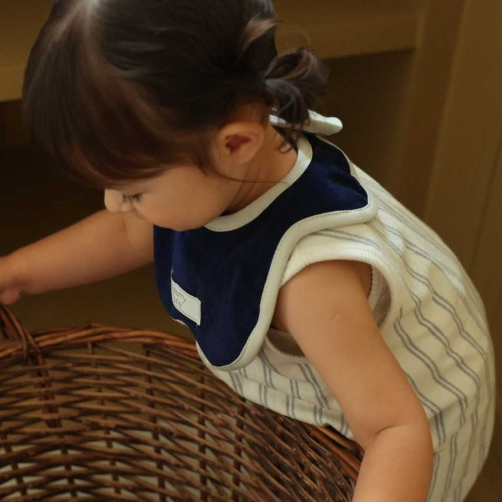 메리튠 아이코닉 테리 베이비빕 신생아 아기 이유식 턱받이 침받이 스카프빕