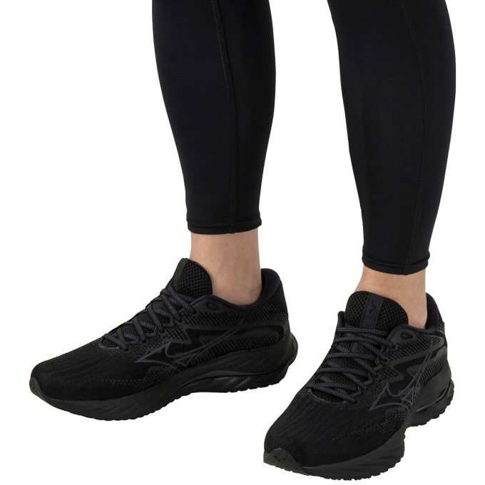 미즈노 MIZUNO 웨이브 라이더26 남성 러닝화 SW J1GC220403 블랙 - 상세 이미지 5
