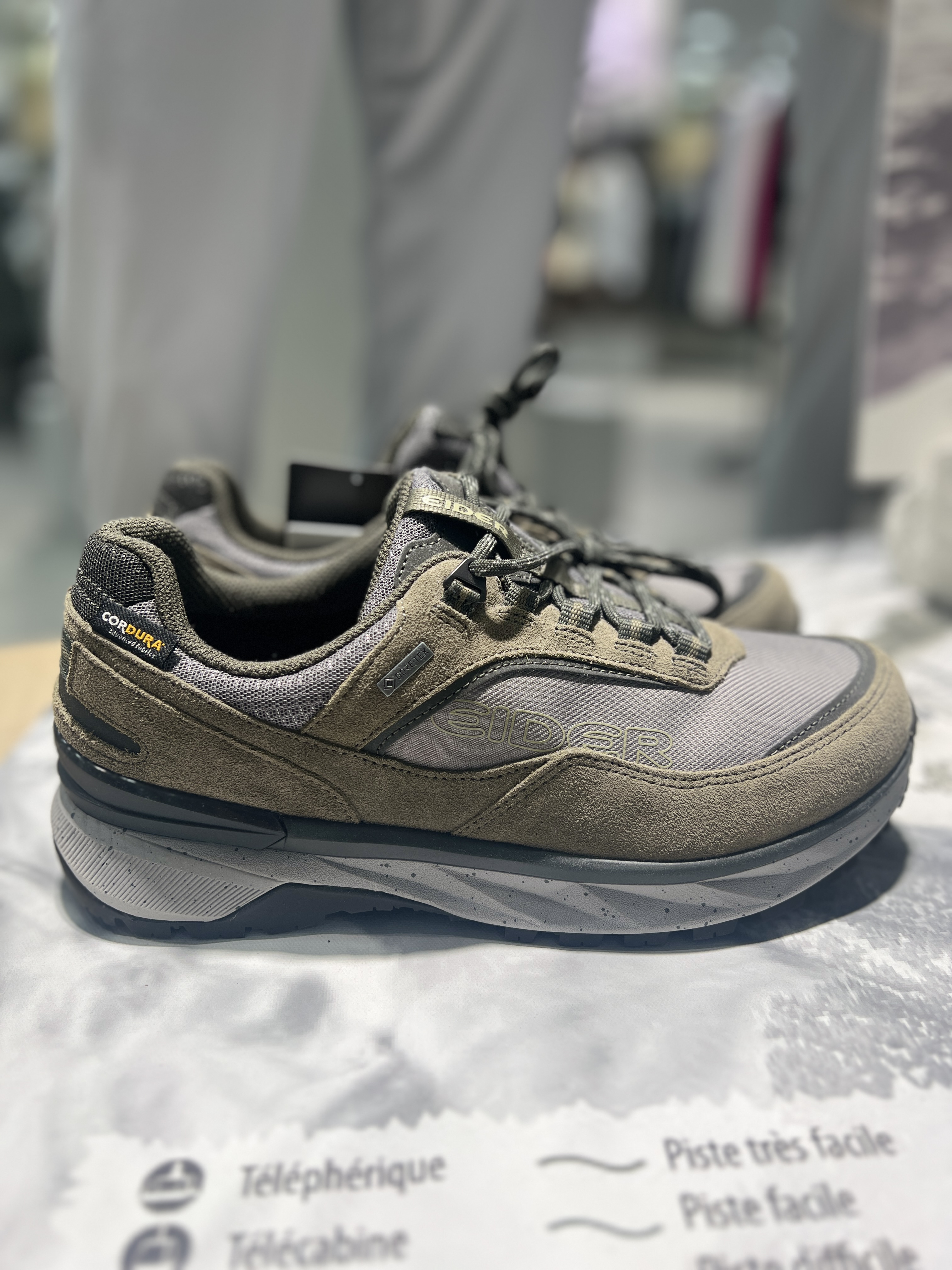 아이더 고어텍스 방수 등산화 트레킹화 베른 와이드 WF23G09 MF23G08 - 상세 이미지 5