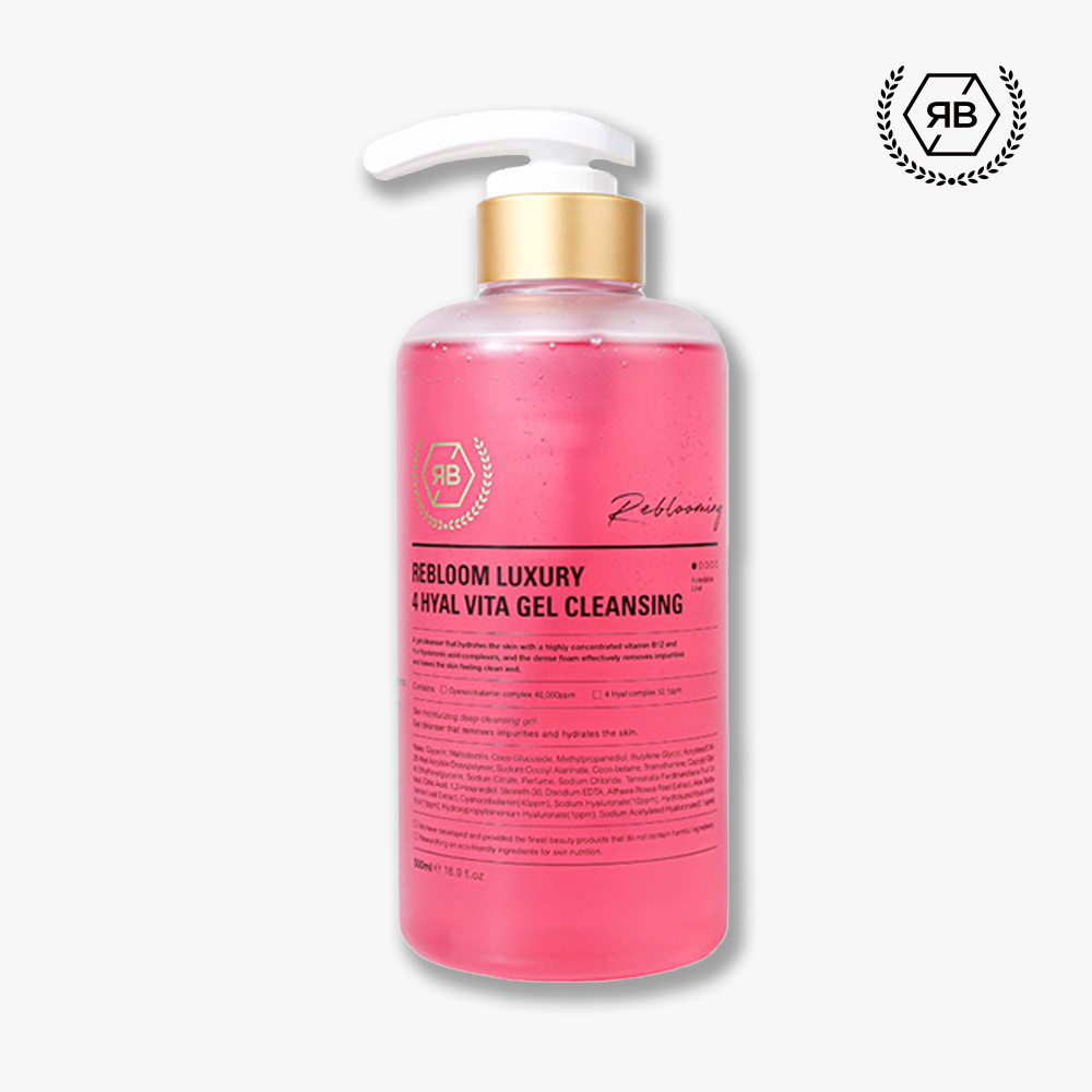 리블 리블룸 럭셔리 4 히알 비타겔 클렌징 500ml 히알루론산 4종 케어 코스메슈티컬 - 상품 이미지