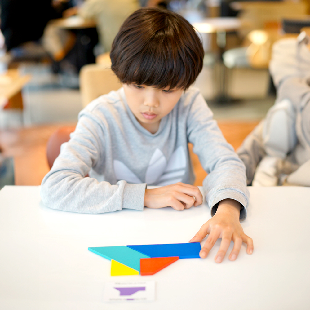 3+1 푸르베베 칠교 놀이 세트 심화 도안 탱그램 - 상세 이미지 4