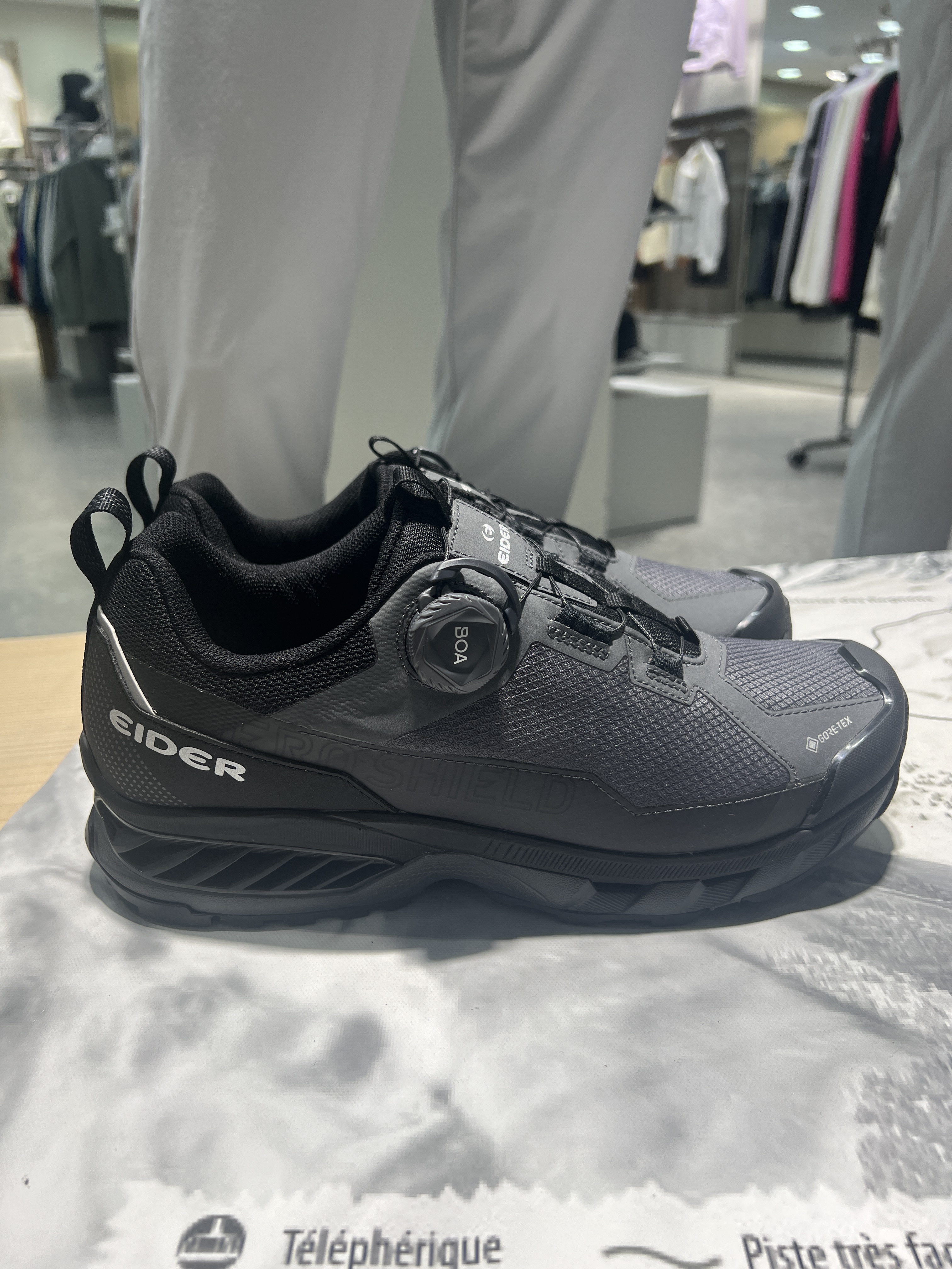 아이더 트레킹화 고어텍스 등산화 퀀텀 에어로쉴드 23G20 - 상세 이미지 4