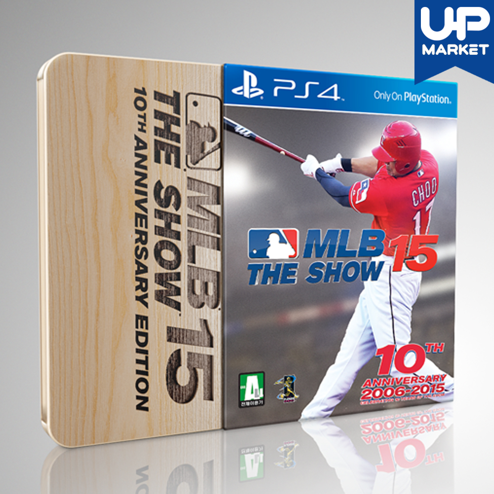 PS4 MLB 15 더 쇼 15 10주년 기념판 국내정발 영어 중고 CD (PS5 호환) - 상품 이미지