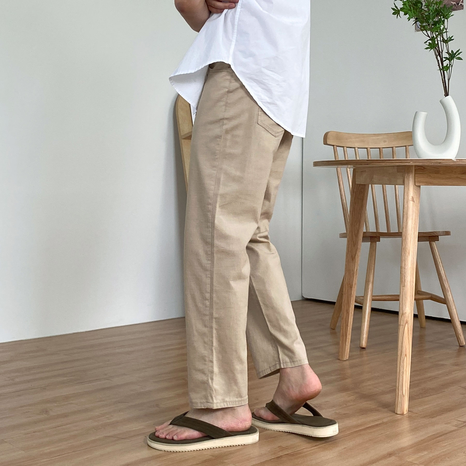남자여름슬랙스 남자린넨팬츠 - 상세 이미지 2