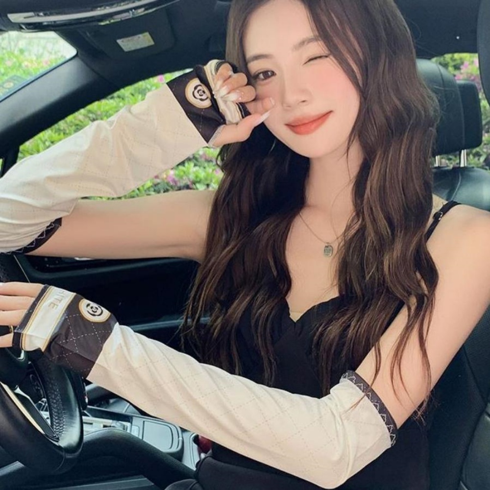 차량용팔토시 헐렁한 시원한 운전 레이스 쿨토시 이미지 8