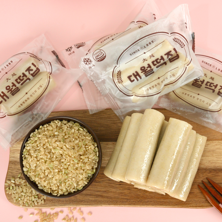대월떡집 대통령표창 현미 가래떡 떡국떡 당일생산 무설탕 개별포장 국내산 2kg - 상세 이미지 2