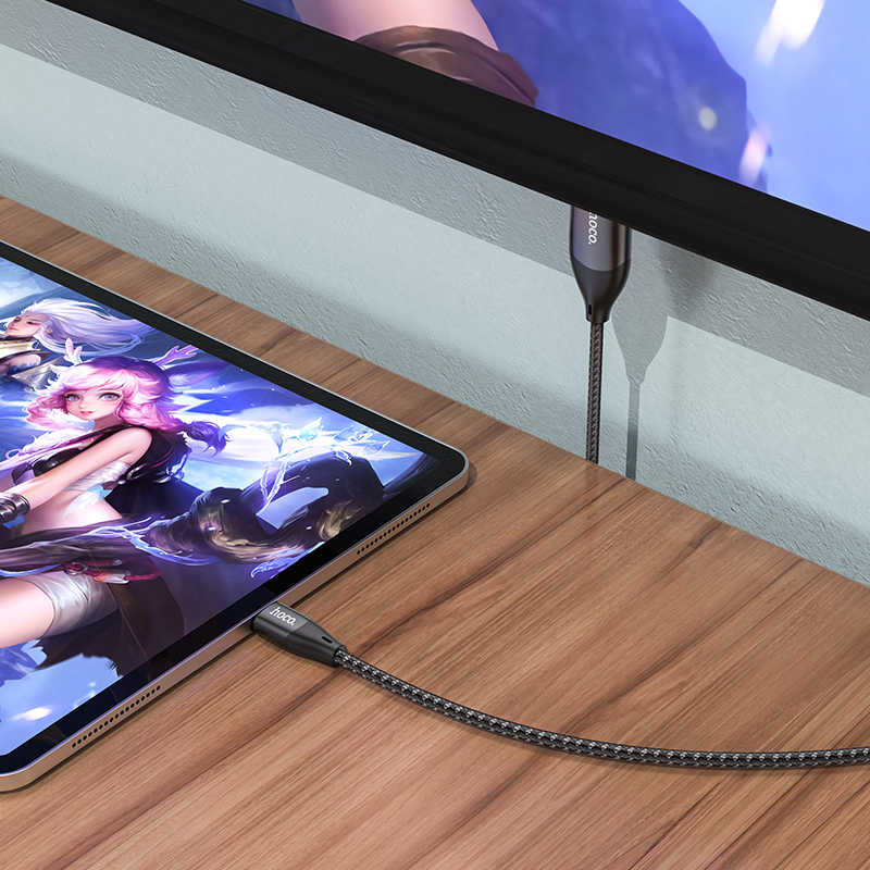 호코 UA16 HDMI C타입 2M 60Hz 미러링 케이블 4K HD - 상세 이미지 3