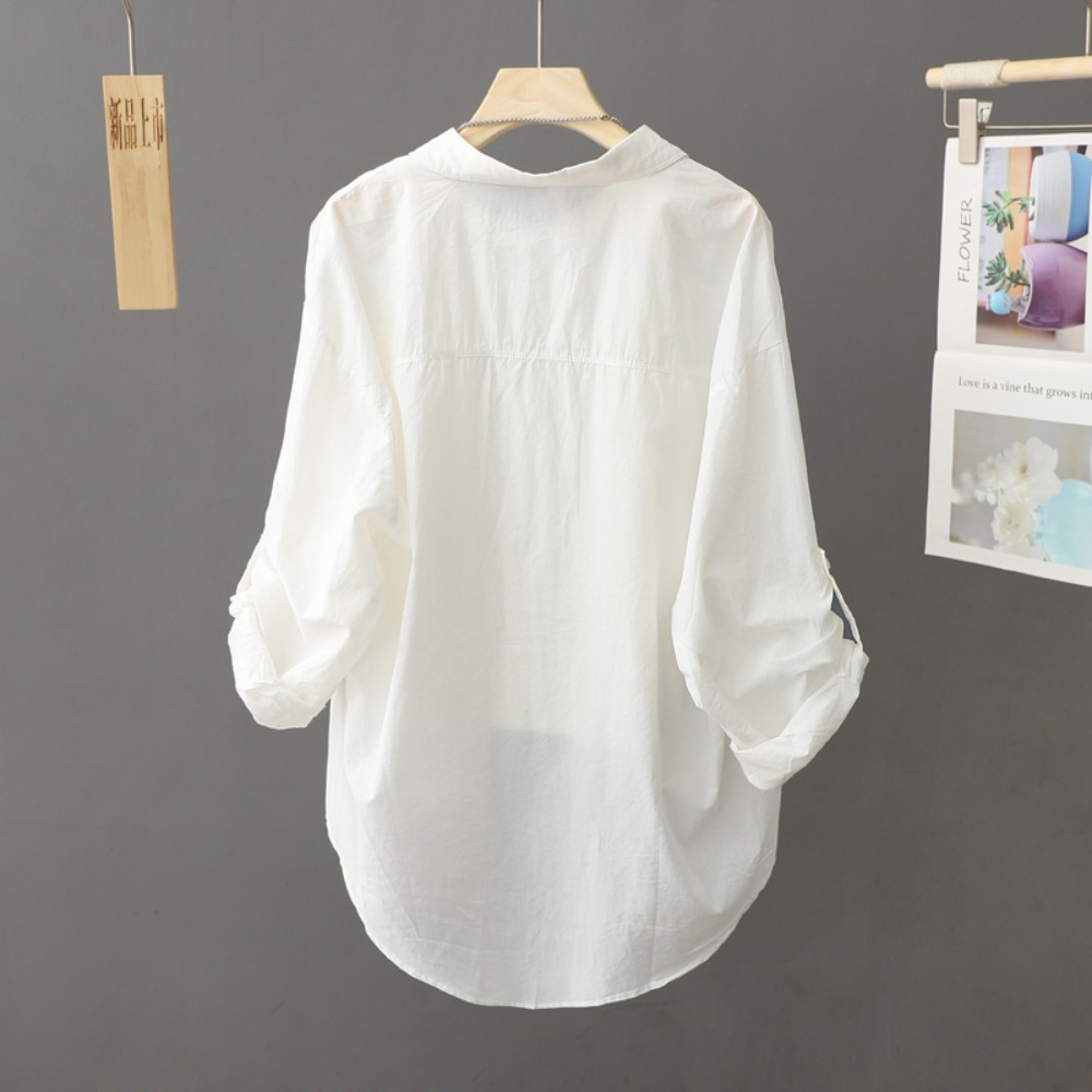 아빠하고 나하고 26화 서효림 셔츠 블라우스 루즈한 캐주얼 의상 옷 패션 - 상세 이미지 2