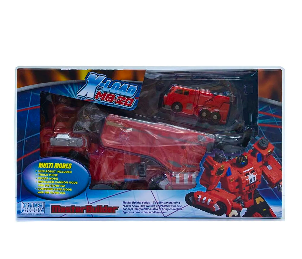 변신 로봇 장난감 Fans Hobby FH MB20 과부하 X-Load 액션 피규어 - 상세 이미지 5