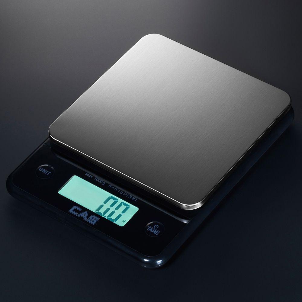 카스 CAS 0.1g 디지털 주방저울 K-37전자저울 제과제빵 이유식 계량 실험용 이미지 3