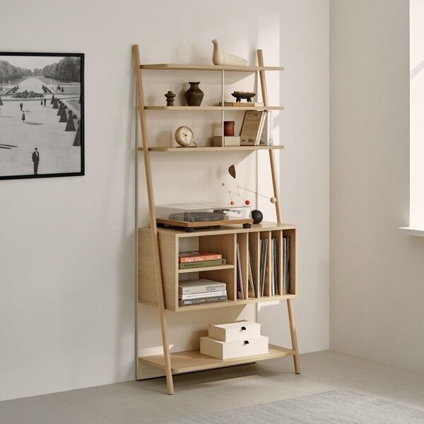 일룸 레마 리빙전시장(LP장) 860x392x1812.7mm, 5단, SO(샌드오크)