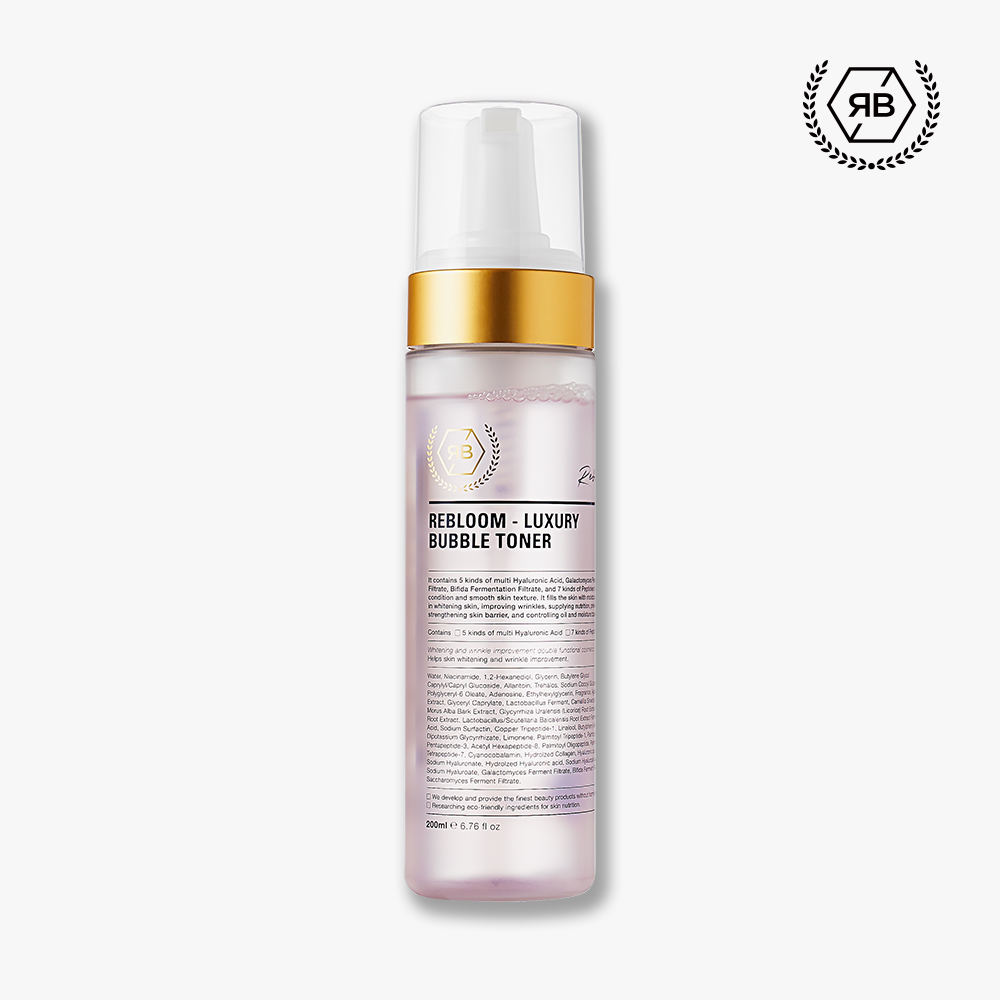 리블 리블룸 럭셔리 버블토너 200ml 주름개선 수분 유수분밸런스 에스테틱 더마코스메틱 - 상품 이미지