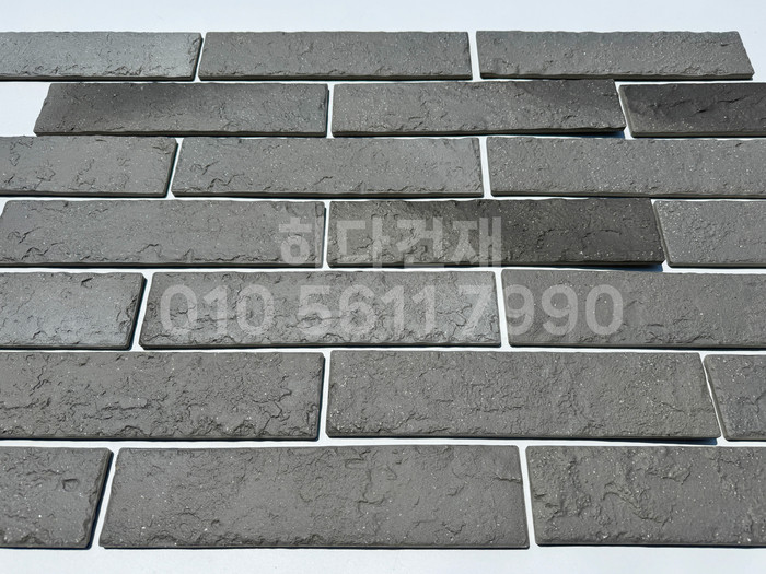 세라믹 킹타일 330x75x10T 그레이 / 하다건재 세라믹타일