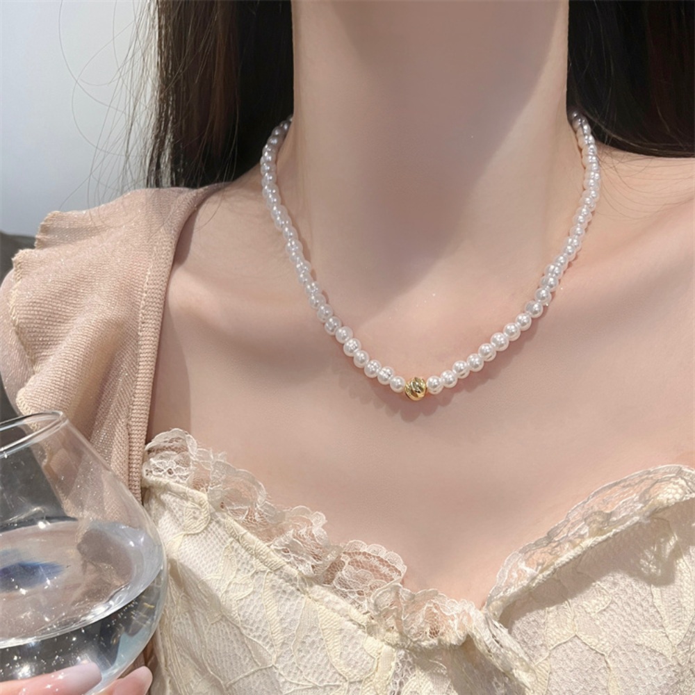 밥이나 한잔해 츄 4화 진주 목걸이 하이앤드 복고풍 의상 옷 패션 - 상품 이미지