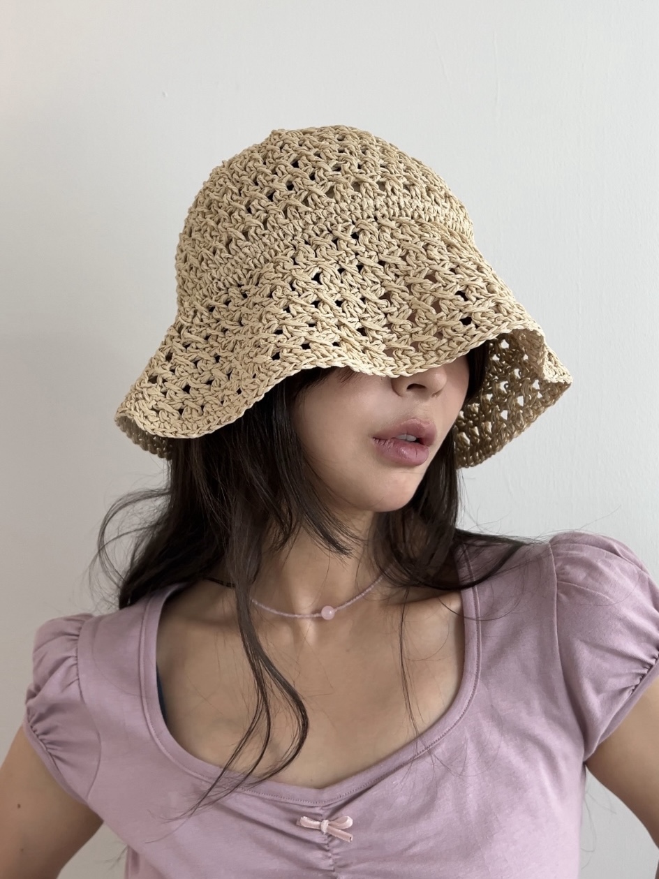 모아나 지사 비치 모자 여름 벙거지모자 서핑 버킷햇 캠핑 휴양지룩 상세 이미지 25