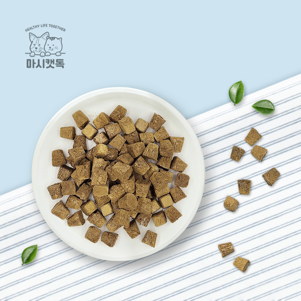 마시캣독 큐브 클린아이 50g 눈건강 눈물자국 눈꼽 영양제 - 상세 이미지 5