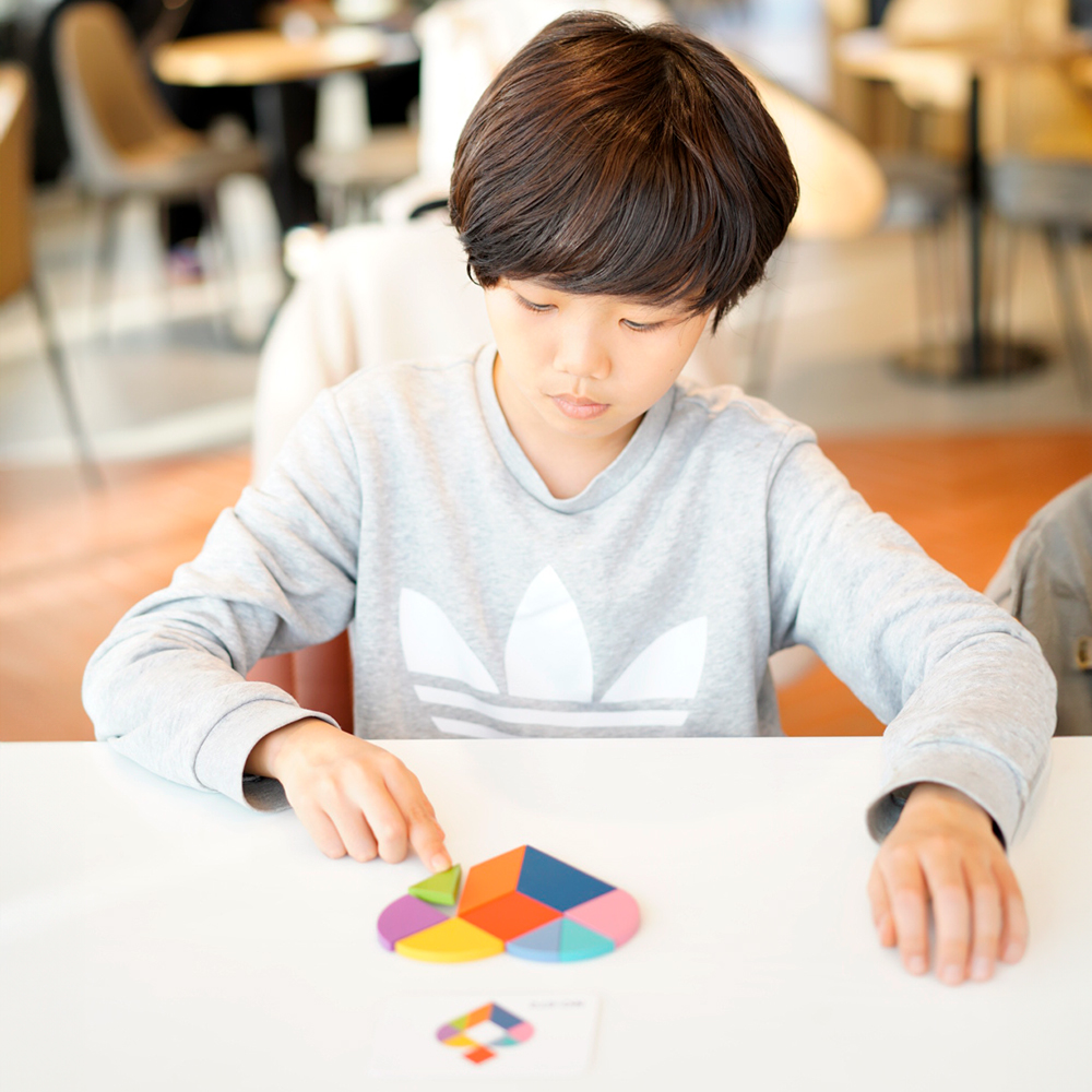 3+1 푸르베베 칠교 놀이 세트 심화 도안 탱그램 - 상세 이미지 2