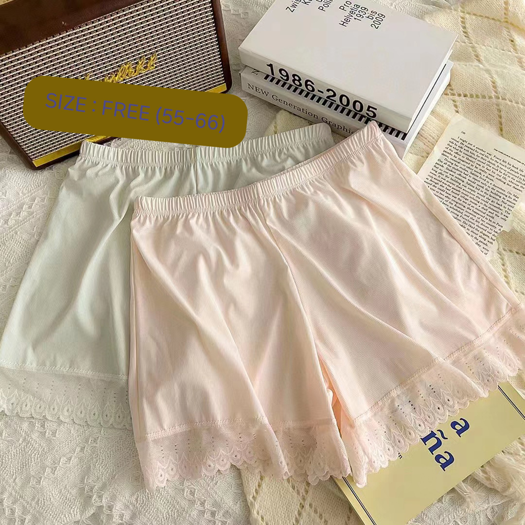 여성드로즈 여성사각팬티 여성트렁크팬티 속바지겸용팬티 사각팬티 원피스속옷 거들팬티 여름속팬츠 팬티겸용속반바지 레이스팬티 - 상세 이미지 5
