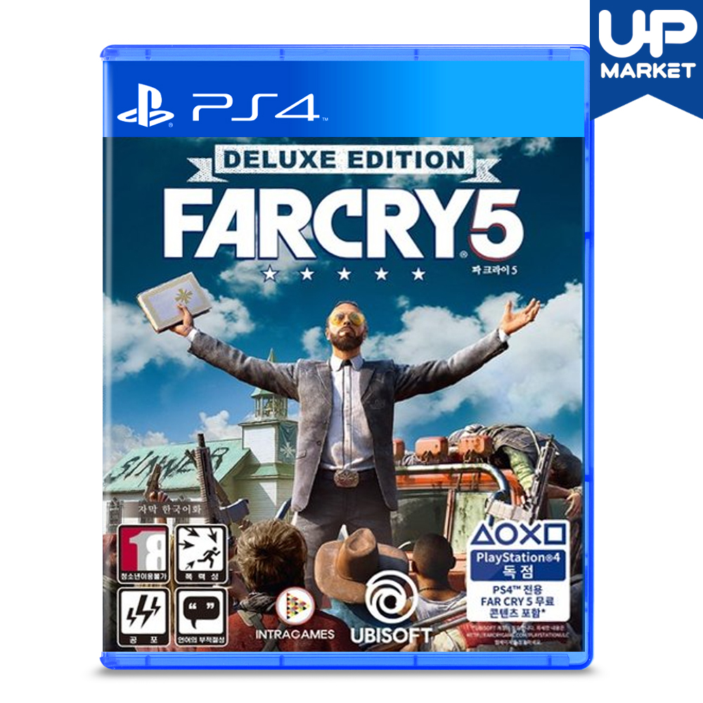 PS4 파크라이 5 디럭스 에디션 한글 중고 CD (PS5 호환) - 상품 이미지