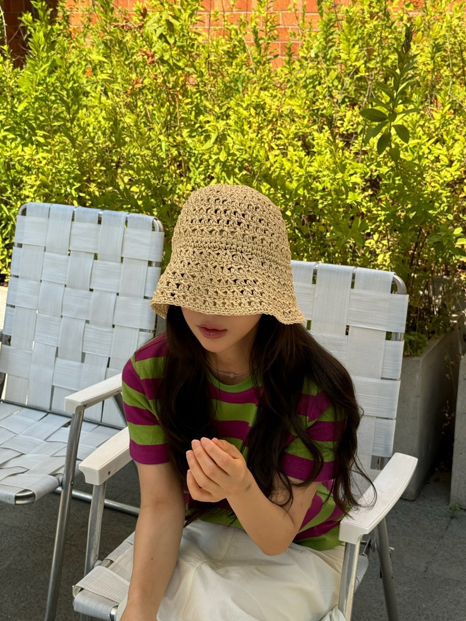 모아나 지사 비치 모자 여름 벙거지모자 서핑 버킷햇 캠핑 휴양지룩 상세 이미지 7