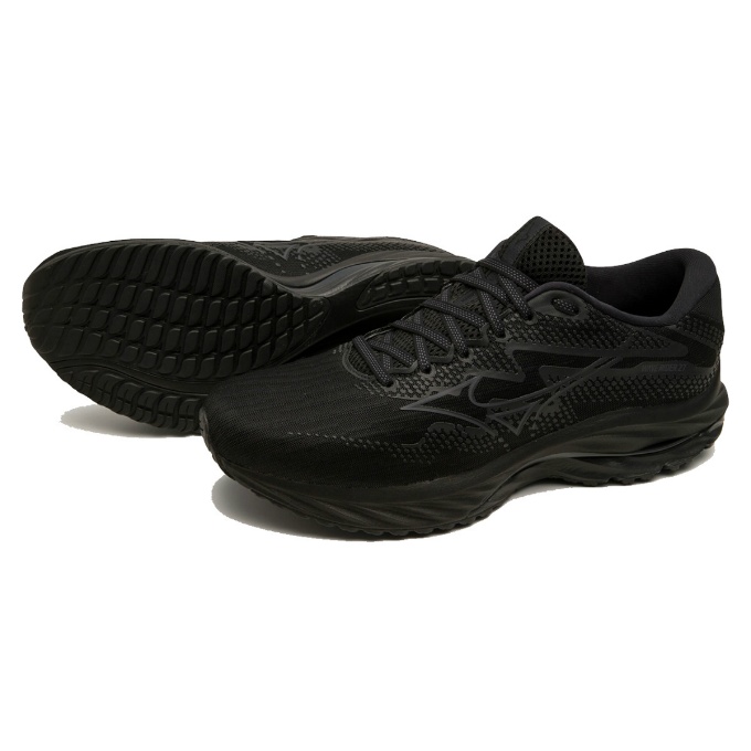 미즈노 MIZUNO 웨이브 라이더26 남성 러닝화 SW J1GC220403 블랙 - 메인 이미지