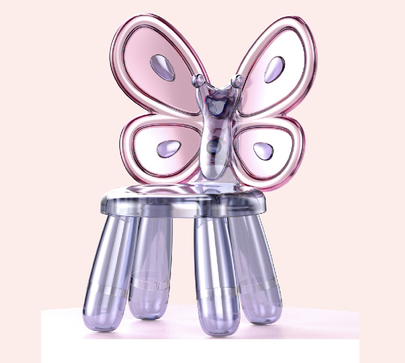나비 의자 인테리어 나비 디자인 식탁 등받이 플라스틱 인스타그램 의자 - 상세 이미지 3
