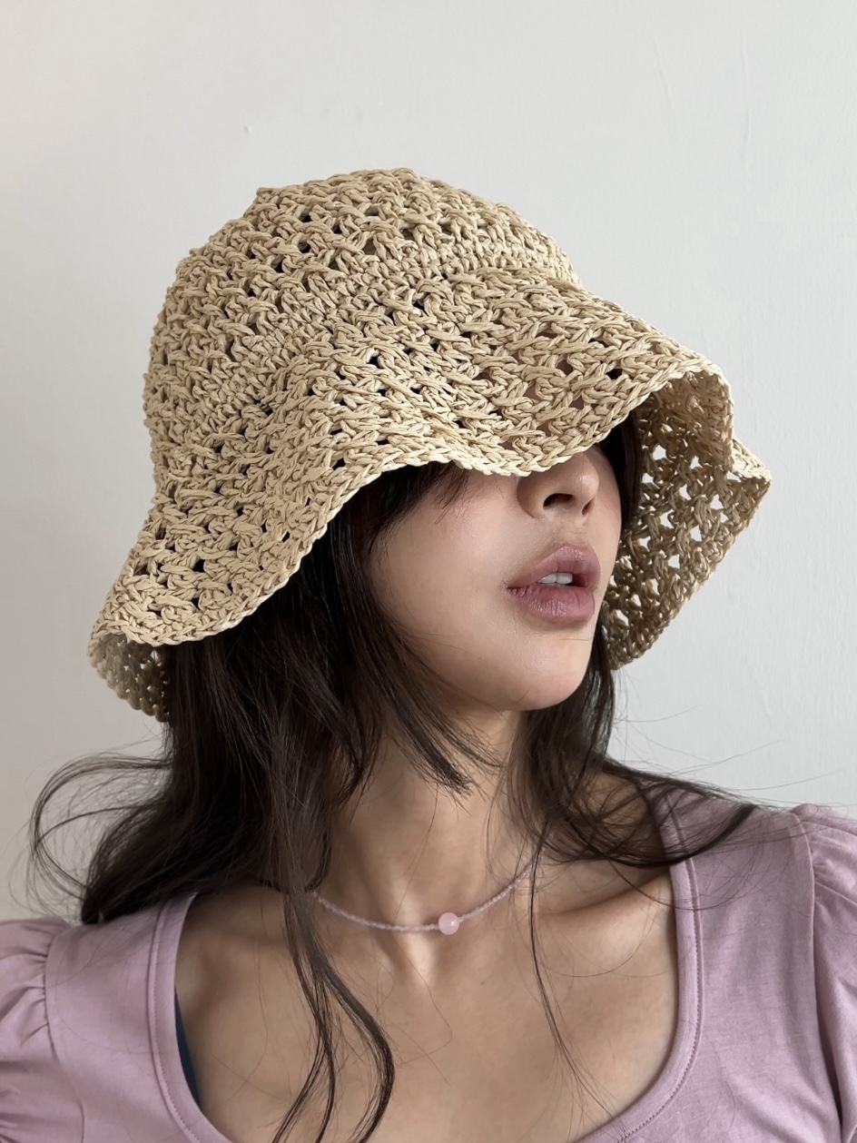 모아나 지사 비치 모자 여름 벙거지모자 서핑 버킷햇 캠핑 휴양지룩 상세 이미지 22