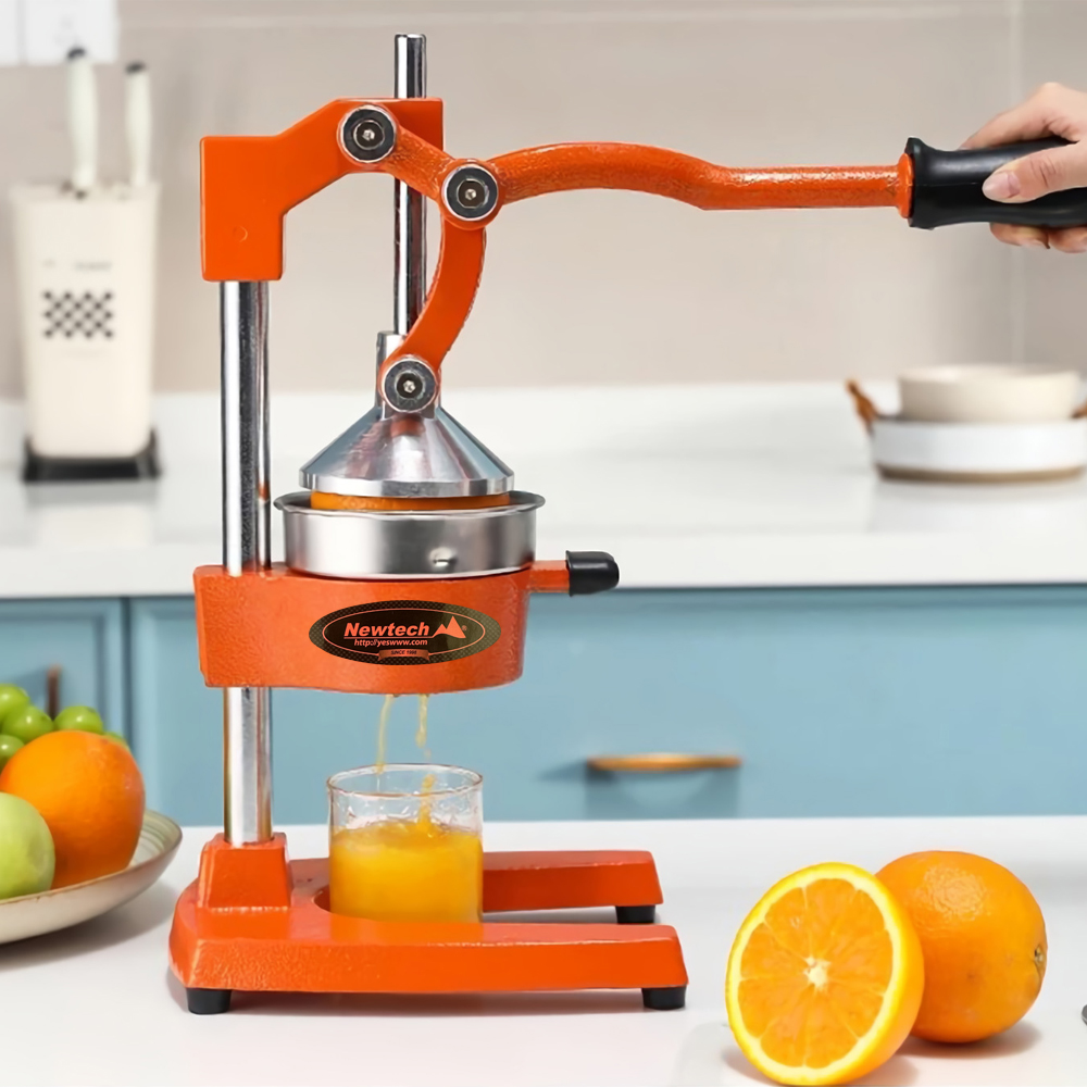 뉴테크캠쿡 레몬착즙기 즙 짜개 오렌지 자몽 과일 짜는기계 업소용 수동스퀴저