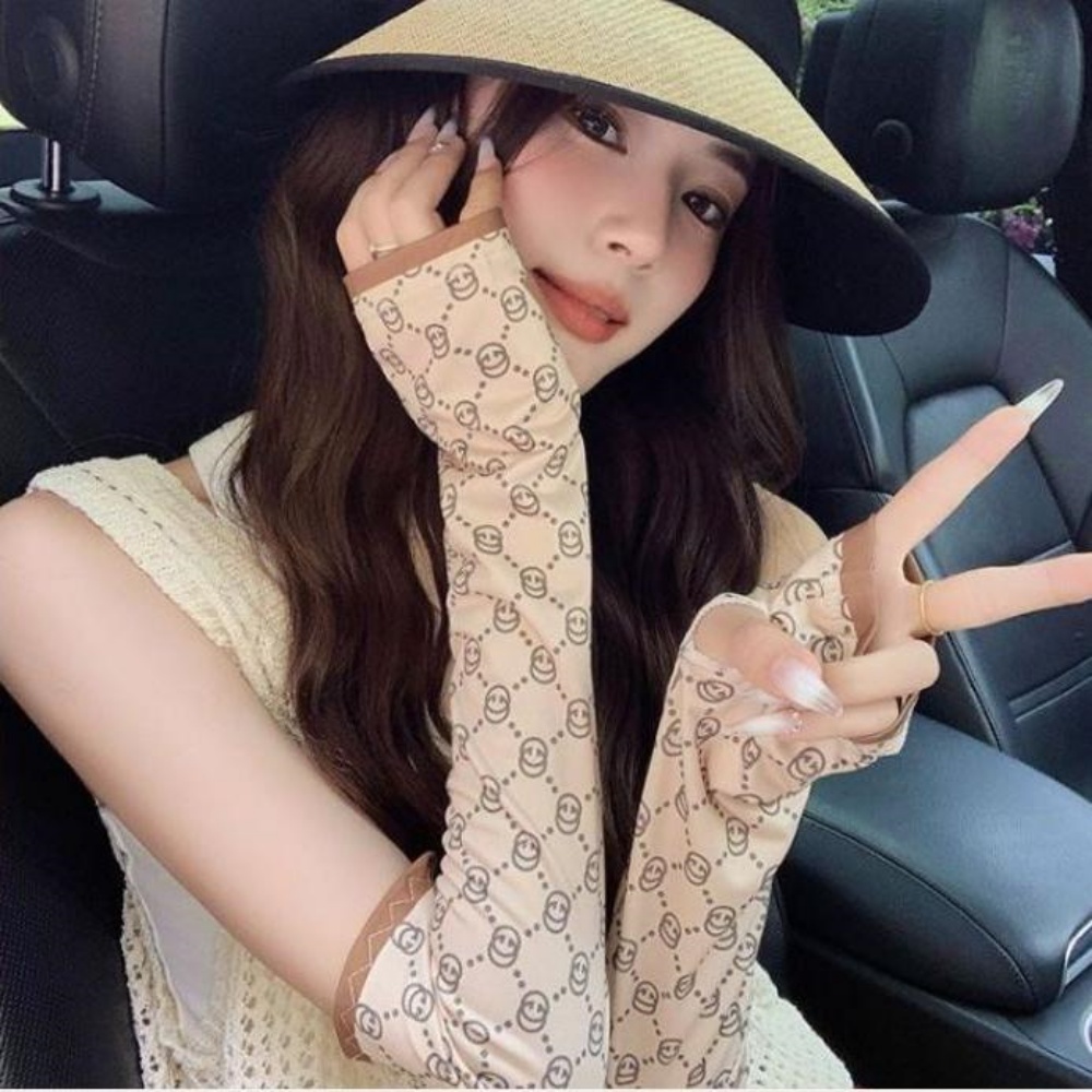 차량용팔토시 헐렁한 시원한 운전 레이스 쿨토시 - 상세 이미지 4