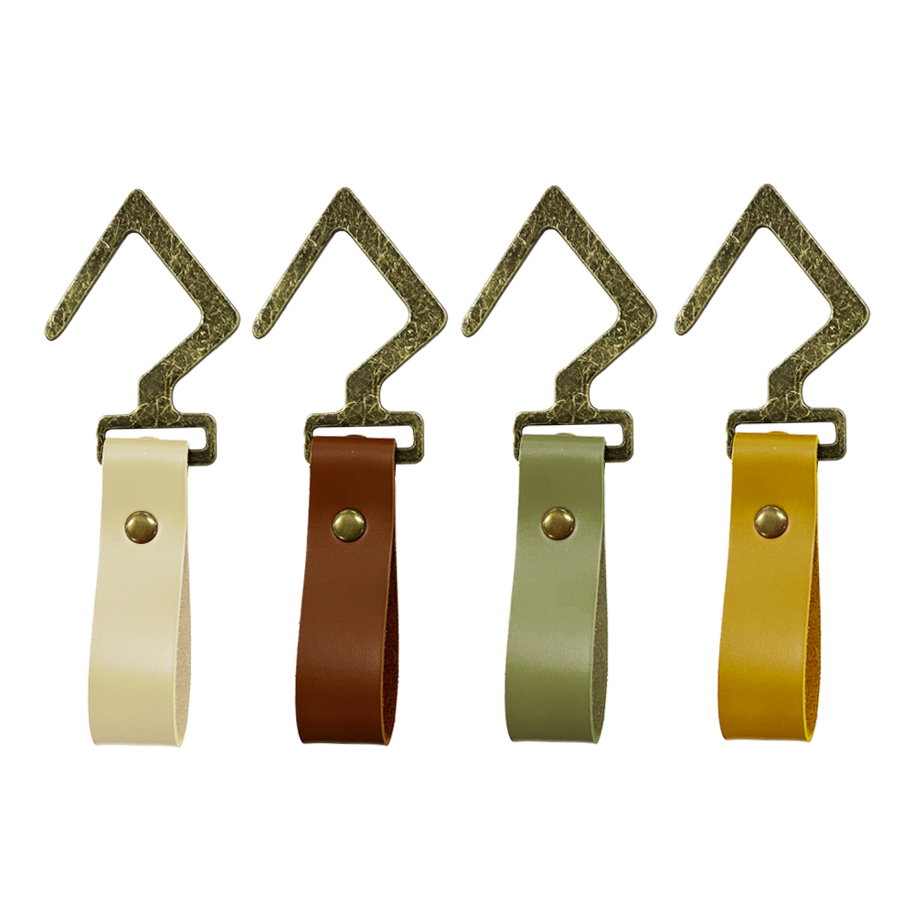 로티캠프 가죽 인디언행어 캠핑 고리