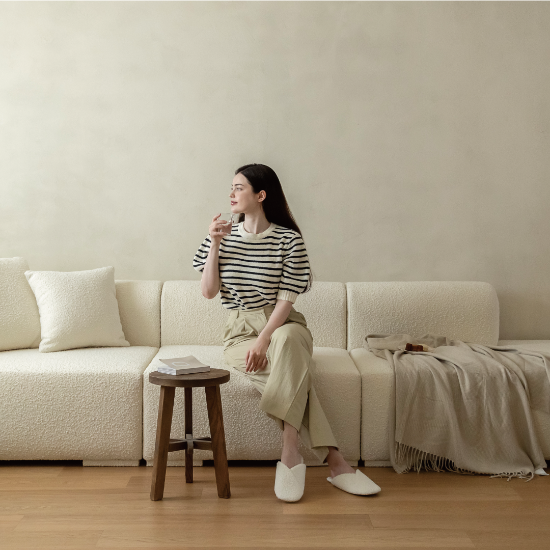 반트 푸딩 모듈 부클레 패브릭소파