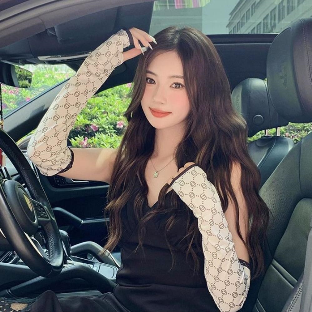 차량용팔토시 헐렁한 시원한 운전 레이스 쿨토시 이미지 6