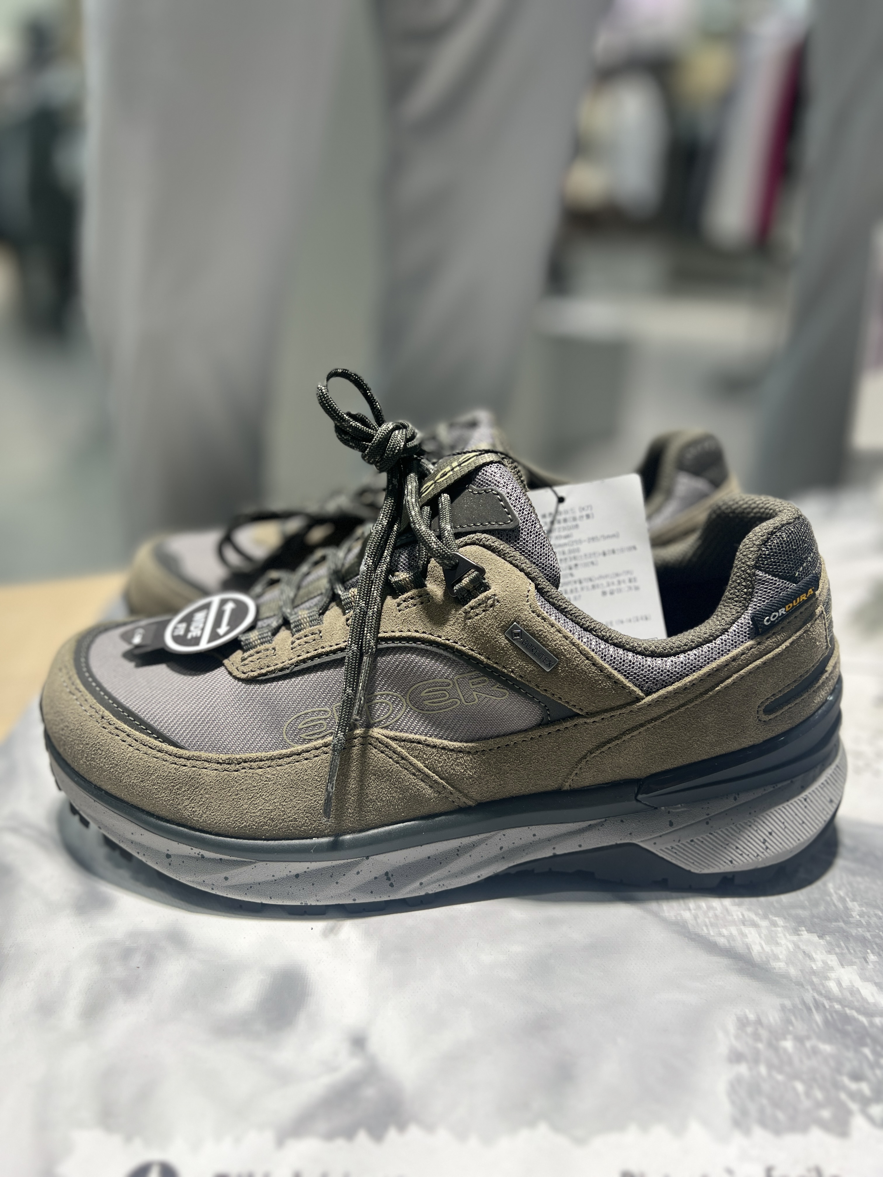 아이더 고어텍스 방수 등산화 트레킹화 베른 와이드 WF23G09 MF23G08 - 상세 이미지 3