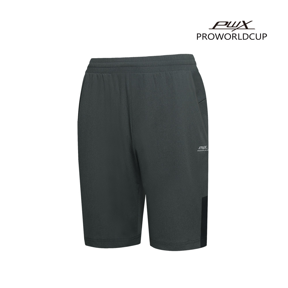 [PWX]Q224-4525-1DM 남성 트리코트 5부 웜업 팬츠 - 상품 이미지