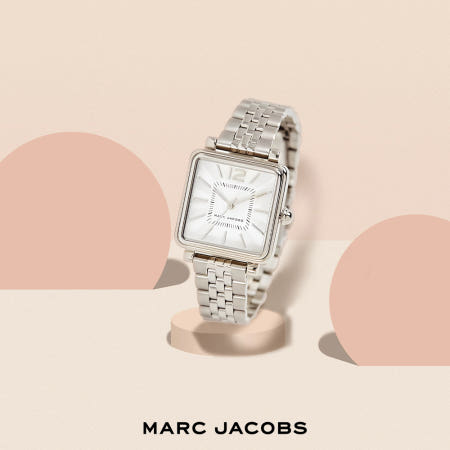 마크제이콥스 손목시계 여성용 메탈밴드시계 실버메탈
