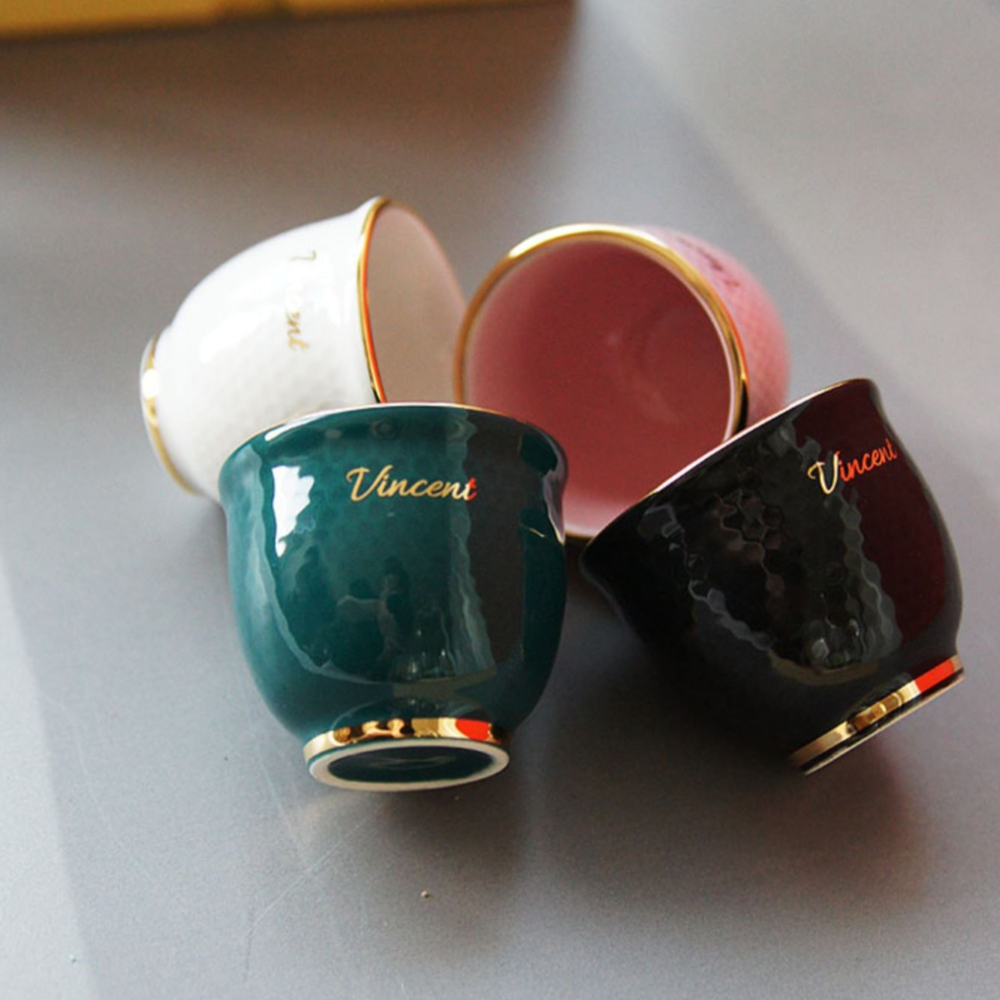 빈센트 도자기 소주잔 특이한 예쁜 술잔 집들이선물 세라믹 백세주 고량주 커플