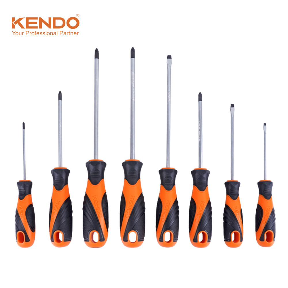 켄도 자석 일자 십자 드라이버 세트 8P 85115N 제품 이미지