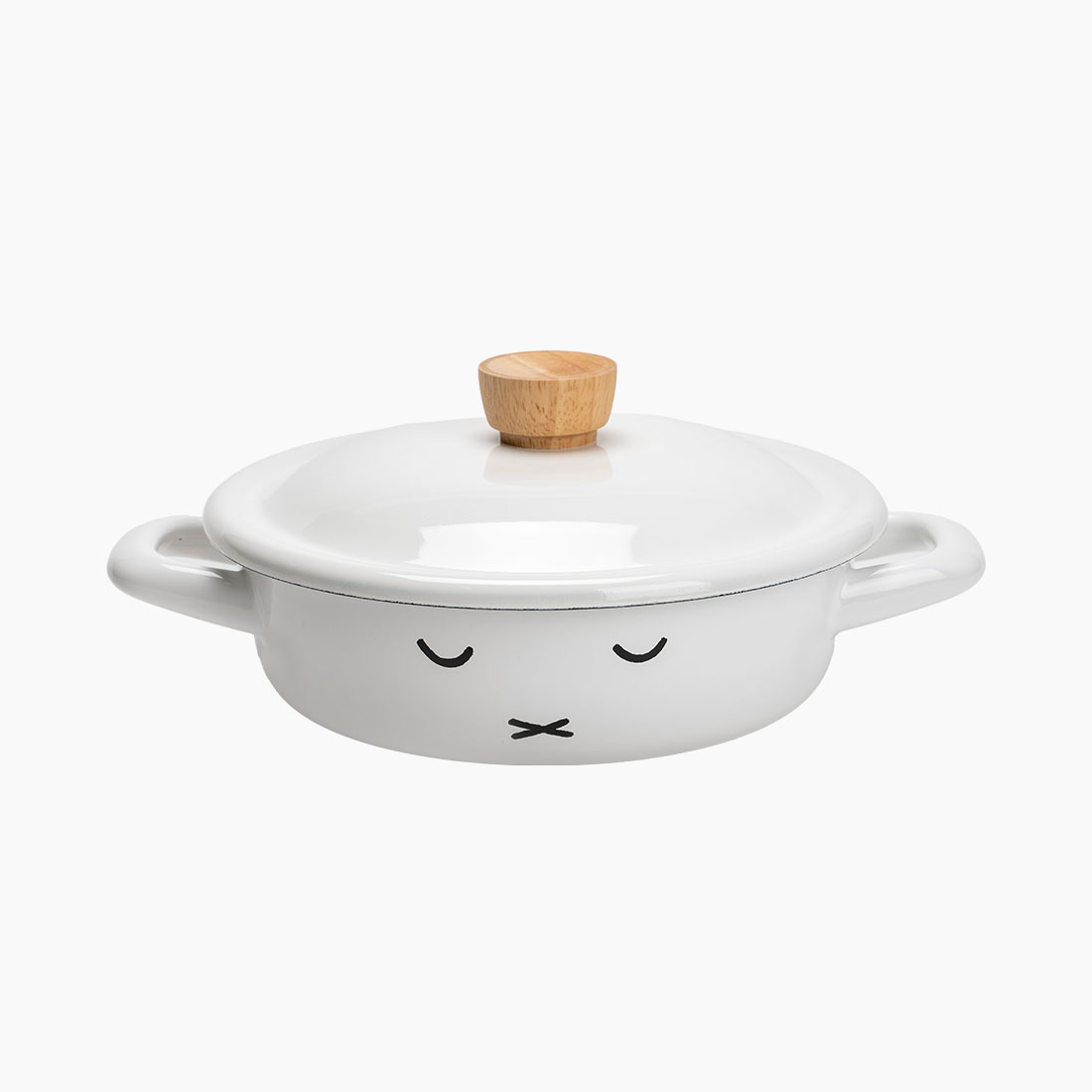 에지리 미피 법랑냄비 18cm 인덕션 양수 국찌개 찜 다용도 전골냄비 - 상품 이미지