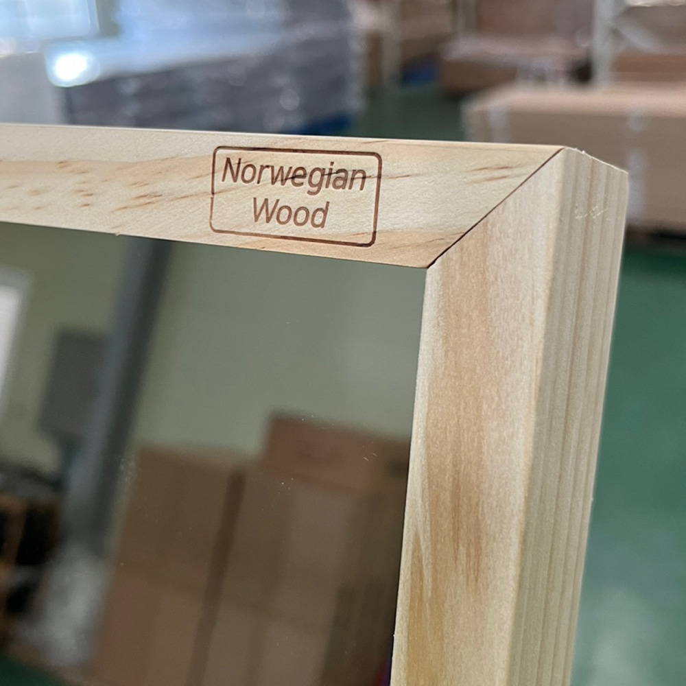 초대형 와이드 원목 전신거울 스탠드 벽걸이 1000