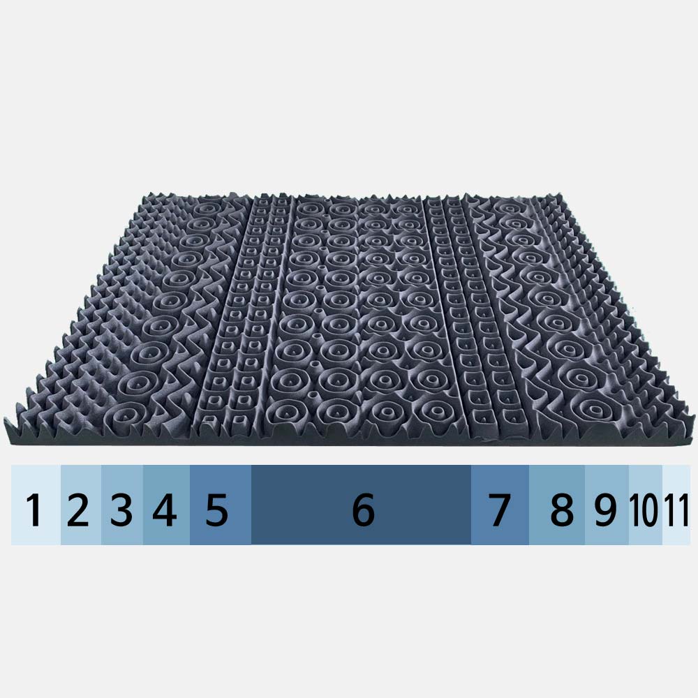 탄탄한 허리에 좋은 매트리스 접이식 침대 1인용 바닥 수면매트 5cm MS