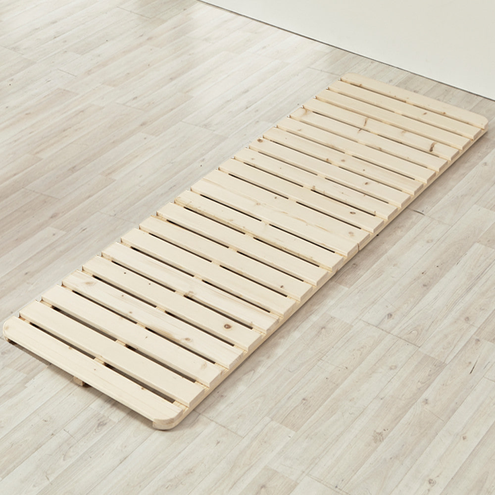 원목 침대 프레임 매트리스 깔판 저상형 침대 받침대 소나무 2단 접이식 깔판 미니싱글