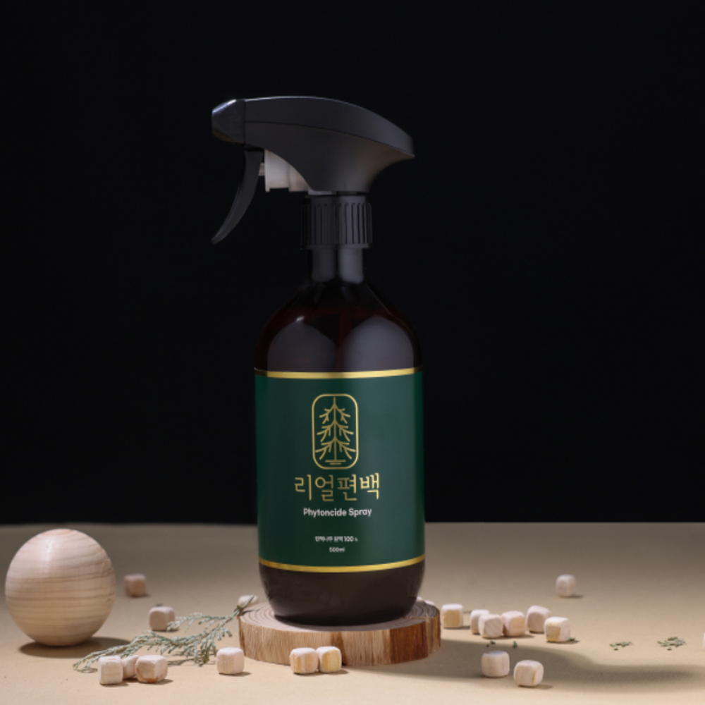 10평 미만 셀프 새집증후군 제거 패키지 편백수 2L, 공병, 천연오일 숲속향 10ml, 편백큐브 400g, 소분망 10개 - 상세 이미지 4