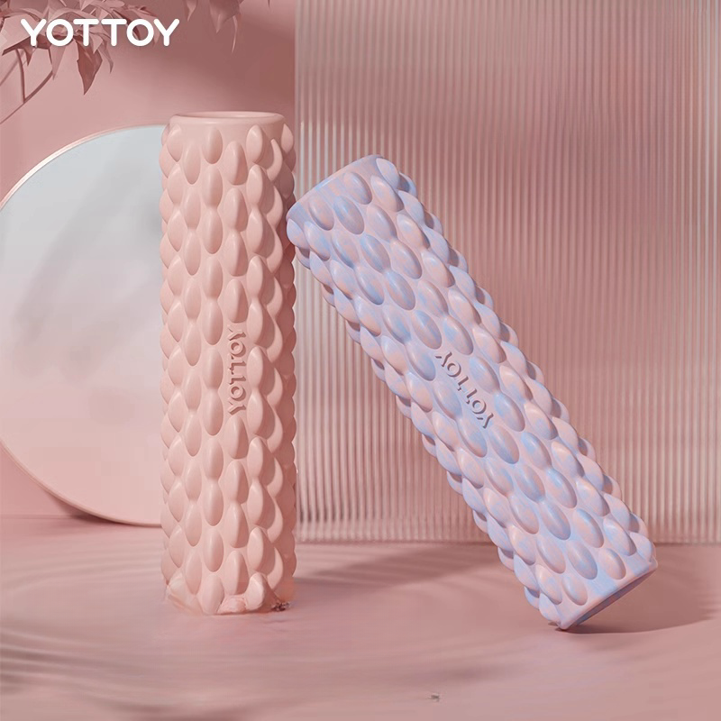 YOTTOY 요토이 45cm EVA 돌기형 하드 폼롤러 다리 견갑골 마사지 셀룰라이트 파괴 - 상세 이미지 3