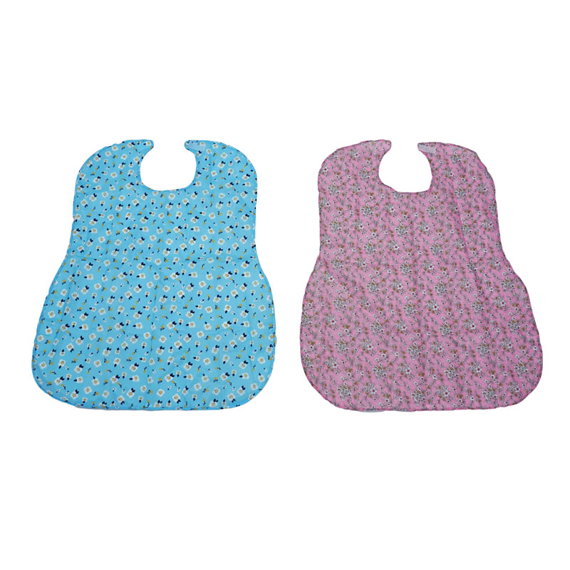 진산 노인 어르신 환자 환자용 방수 턱받이 앞치마 위생 에이프런 요양원 병원 식사 간병