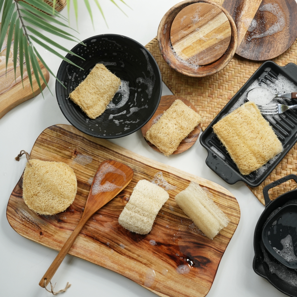 천연수세미 사각 주방 수세미 설거지 제로웨이스트