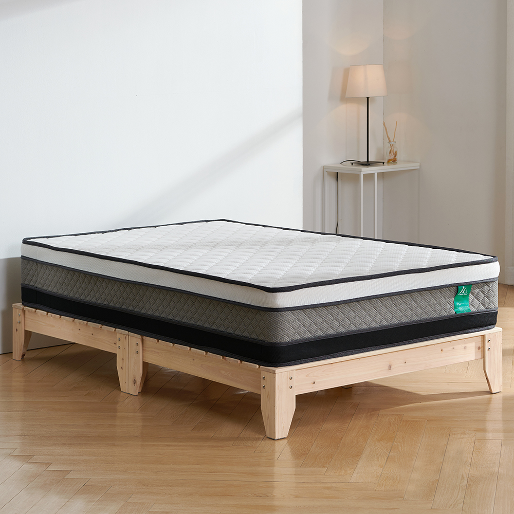 탄탄한 허리에좋은 수면매트 바닥 침대 포레스트 본넬 스프링 매트리스 싱글