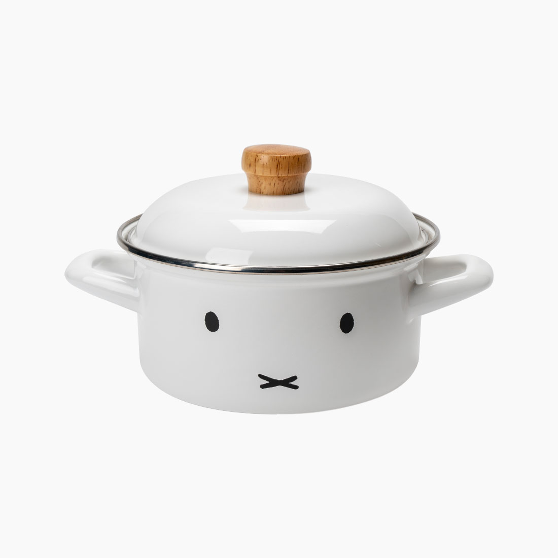에지리 미피 법랑냄비 인덕션 양수 15cm 찌개 국 라면냄비 - 상품 이미지
