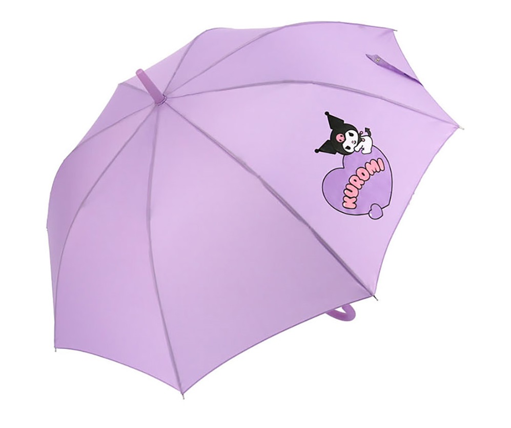 쿠로미 장우산 산리오 하트 캐릭터 여학생